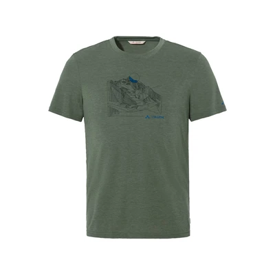 Afbeelding van Vaude Tekoa Tshirt print, Heren, Maat: Small, Agave