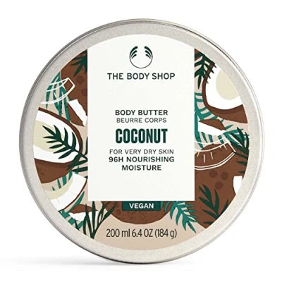 Afbeelding van The Body Shop Coconut Butter uniseks, kokosboterboter 200 ml