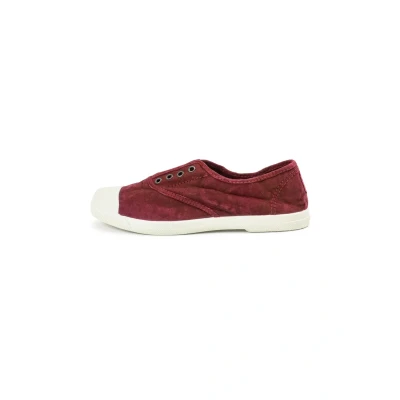 Afbeelding van Natural World Instappers, Dames, Maat: 35, Burdeos en Textiel