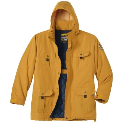 Afbeelding van Atlas for Men Microvezel parka met veel zakken Heren Verkrijgbaar in grote maten 4XL
