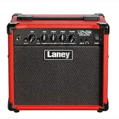 Afbeelding van Laney LX15B LX Series basgitaar amp, 15 watt, rood