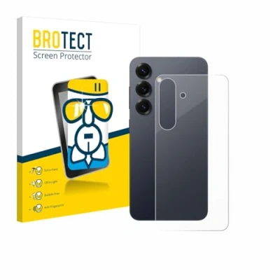 Afbeelding van BROTECT Screenprotector voor Samsung Galaxy S25 (Achterkant) Folie Beschermfolie Beschermglas transparant