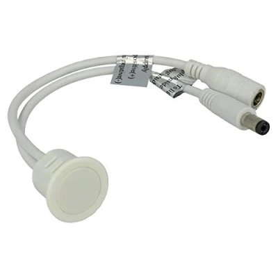 Afbeelding van LEDLUX Led dimmer schakelaar touch inbouwschakelaar 12 V 24 8 A met DC kabel 5,5 x 2,1 mm [energie efficiëntieklasse A] (Wit)