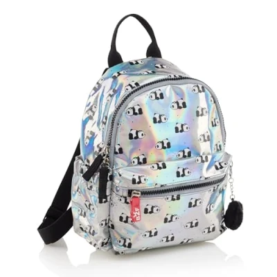 Afbeelding van Back2Fun Mini 2 Comp. HOLOGRAFICA B2F rugzak, uniseks, kinderen, 195 x 95 265 mm, Foema gorro graduación, mm