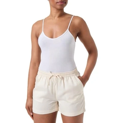 Afbeelding van ONLY Onlpema Life Lyocell DNM Shorts Noos, beige, L