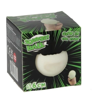 Afbeelding van Knijpbal Glow in the Dark, 6cm