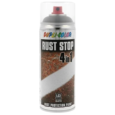 Afbeelding van dupli color rust stop ral 7011 staalgrijs 179334 400 ml