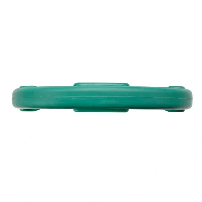 Afbeelding van Body Solid Gekleurde Olympische Rubber Halterschijf Gewichten Groen 10 kg