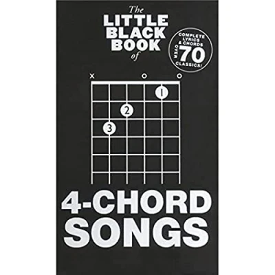 Afbeelding van The little black book of 4 chord songs