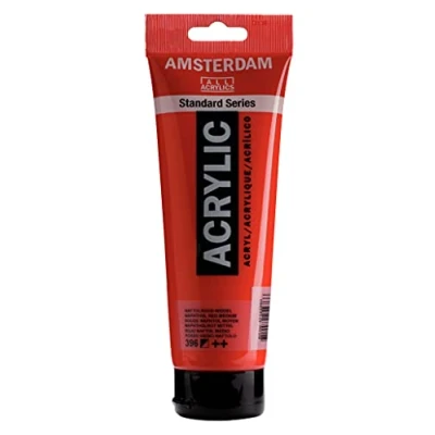 Afbeelding van Acrylverf #396 Naftolrood Middel Amsterdam 250 ml