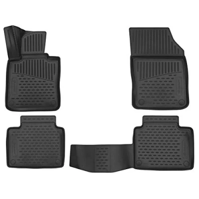 Afbeelding van Rubbermatten 3D voor VOLVO V90, 2016 &gt;, stationwagen, 4 delig