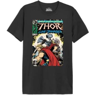 Afbeelding van Marvel METLATMTS007 T shirt, Antraciet, S, S