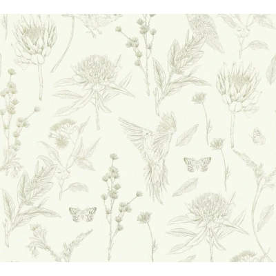 Afbeelding van AS Creation Drawn Into Nature 39429 3 / 394293 Wit