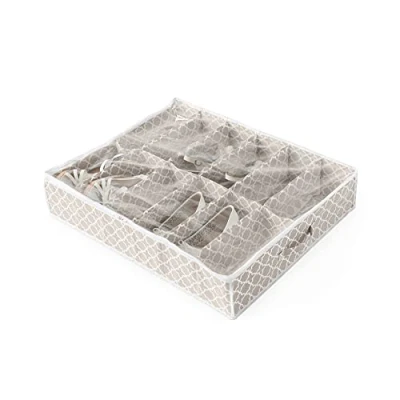 Afbeelding van Compactor Madison Opbergzak voor schoenen, Taupe, 76 x 60 H.15 cm, RAN7469