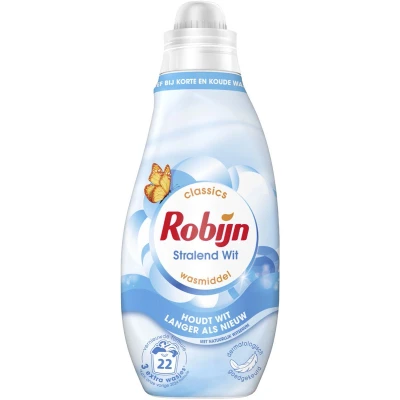 Afbeelding van Robijn Klein &amp; Krachtig Classics Vloeibaar Wasmiddel Stralend Wit 22 wasbeurten