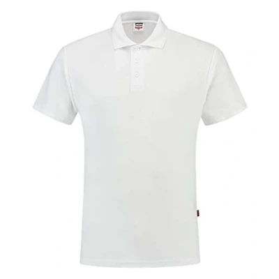 Afbeelding van Tricorp Poloshirt Casual 201003 180gr Wit Maat L
