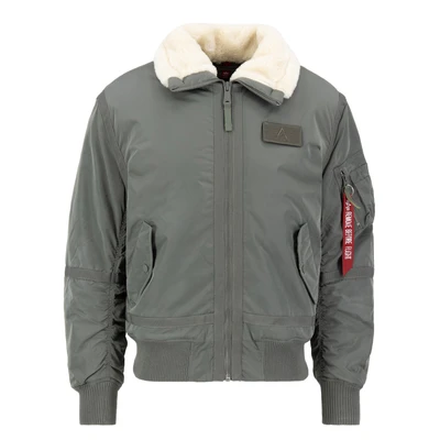 Afbeelding van Alpha Industries Bomberjacks, Heren, Maat: 3XL, Vintage green