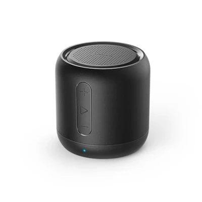 Afbeelding van ​Anker Soundcore mini bluetooth luidspreker, compacte luidspreker met 15 uur speeltijd, fantastisch geluid, 20 meter bereik, FM radio en intensieve bas, zwart