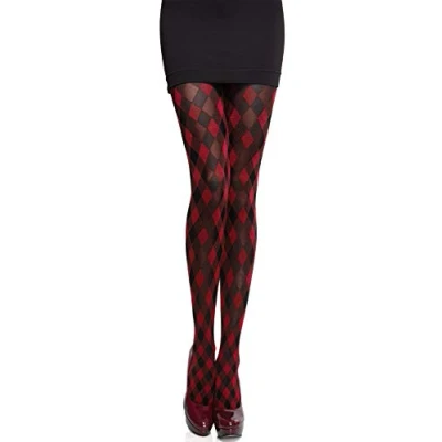 Afbeelding van Merry Style MS GB 317 Dames Panty 60 DEN Gedessineerd 3D technologie Polyamide Rood XL