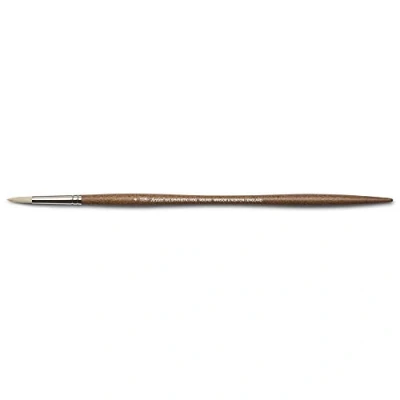 Afbeelding van Winsor &amp; Newton 5010504 Professionele synthetische Olieverfpenselen met hoge elasticiteit en duurzaamheid, ergonomisch handvat voor olieverf alkydverf Rond borstel Nr. 4