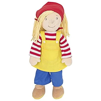Afbeelding van Goki Knuffelpop Peggy Diggledey 40 Cm Multicolor