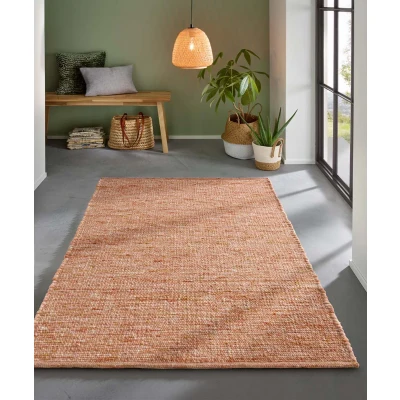 Afbeelding van Wollen Vloerkleed Bokn Terracotta 250x290 Cm