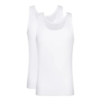 Afbeelding van DIM EcoDim tanktops voor heren, 2 stuks, Wit, L