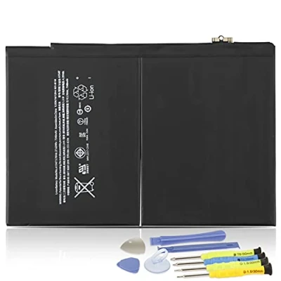 Afbeelding van K KYUER A1547 Tablette Batterij Compatible with iPad Air 2 A1566 A1567 MGKL2LL/A MGKL2B/A MGKM2LL/A MGLW2LL/A MGL12LL/A MGTX2LL/A MGTY2LL/A MH0W2LL/A MH1J2LL/A MH182LL/A MH2M2LL/A MH2N2LL/A MH2P2LL/A
