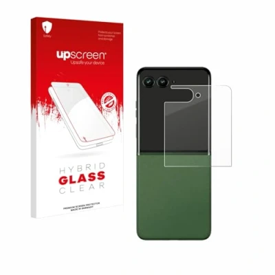 Afbeelding van upscreen Beschermfolie Screen Protector voor Motorola Razr 50 Ultra (Achterdisplay) Beschermglas 9H Hardheid, Antikras, Anti Vingerafdruk