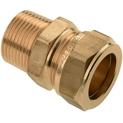 Afbeelding van Bonfix puntstuk 22 mm knel x 1&quot; bu.dr.
