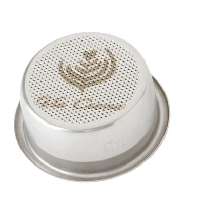 Afbeelding van VIA CREMA BY IMS Basket 58mm Espresso Filter past op de meeste portafilter. Made in Italy, Maak superieure Expresso Coffee Shots! (2 CUPS 14GR), 100200