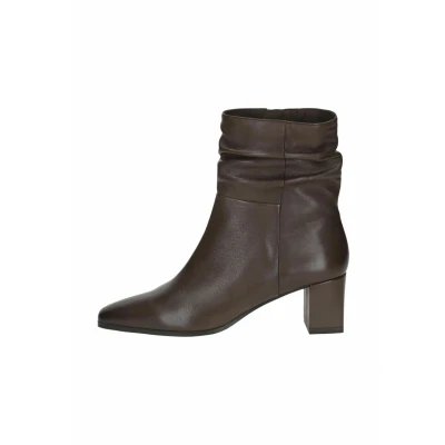 Afbeelding van Caprice Korte laarzen, Dames, Maat: 39, Dk brown nappa Schoenen