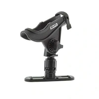Afbeelding van Scotty #282 BK Baitcaster Rod Houder met Gear en Rail (zwart)