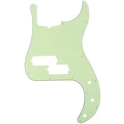 Afbeelding van Musiclily Pro 5 snarige 13 Schroefgaten P stijl Bas Slagplaat voor Fender American Precision Bass, 3 laags Mintgroen