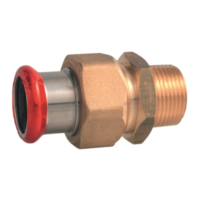 Afbeelding van Bonfix Perskoppeling Staal 3 delige koppeling R1/2&quot;x15mm
