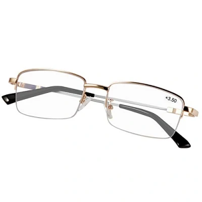 Afbeelding van Progressieve Multifocus Computer Leesbril Blauw Licht Blokkeren Titanium Legering Buigbare Multifocale Lezers Multi Focus Geen Lijn Brillen Eyewear Anti Glare Eye Strain Ultralight voor Mannen en Vrouwen