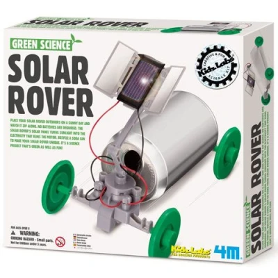 Afbeelding van 4m green science bouwset solar rover