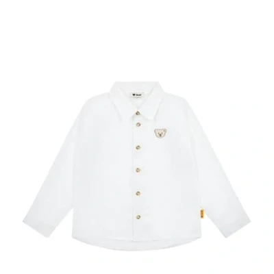 Afbeelding van Steiff Langarm Special DAY Overhemd voor kinderen, Maat: 116, Bright white