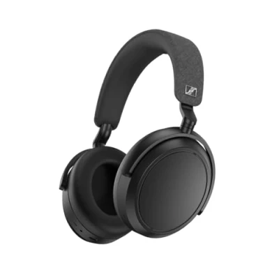 Afbeelding van Sennheiser 509266 MOMENTUM 4 draadloze hoofdtelefoon Bluetooth headset voor kristalheldere gesprekken met Adaptive Noise Cancellation, 60 uur accuduur, instelbaar geluid zwart