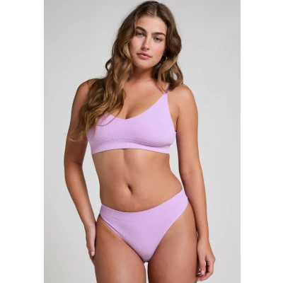 Afbeelding van Hunkemöller Hoog uitgesneden string Dianne Paars XS