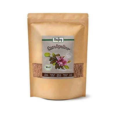 Afbeelding van Biojoy Johannesbroodpoeder Biologisch (1 kg), johannesbrood gemalen, johannesbroodmeel zonder additieven
