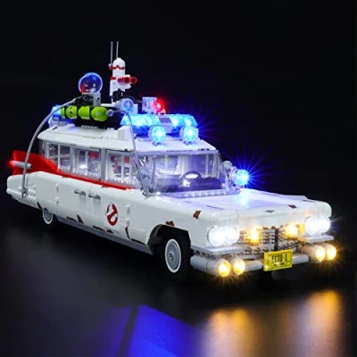 Afbeelding van YEABRICKS Lichtset voor Lego Ghostbusters ECTO 1 Led Compatibel met 10274(Lego model NIET Inbegrepen)