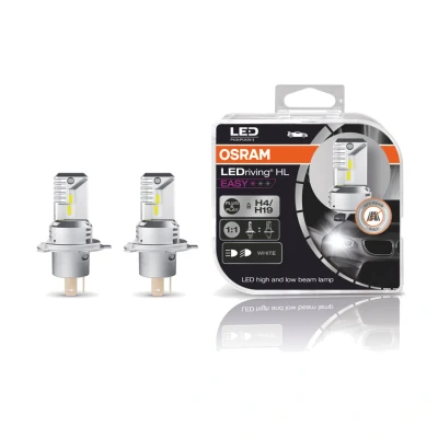 Afbeelding van Osram H4/H19 HL Easy LED Koplamp Set 19W P43t/PU43t 3 1 12V