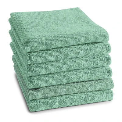 Afbeelding van Keukendoek DDDDD Logo Pastel Green (Set van 6)