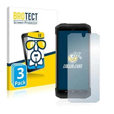 Afbeelding van BROTECT Glas Screen Protector voor Doogee S98 Pro (3 Stuks) Schermbeschermer [9H Hardheid, Beschermglas Folie niet Gehard Glas]