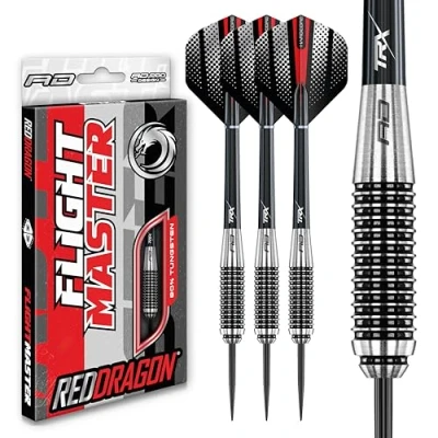 Afbeelding van RED DRAGON Megaton Flightmaster: Steeltip Tungsten Dartpijlen Professioneel 25 gram