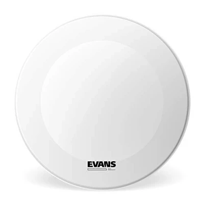 Afbeelding van Evans BD26RGCW NP EQ3 No Port Coated White 26 inch bassdrumvel