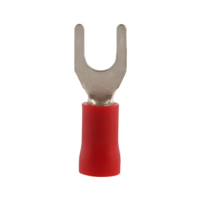 Afbeelding van Carpoint Vorktong Kabelschoen 016 Rood Ø 4.3mm 10 Stuks