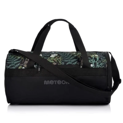 Afbeelding van Sporttas Gymtas 25 L Holdall Schoenenvak Pocket Mannen Vrouwen Duffel Schouder Fitness Tas Zwembad Reizen Vakantie Cabine Bagage Overnachting Camping kit Kleine pe Duffle, Verdant, 48x25x25 cm