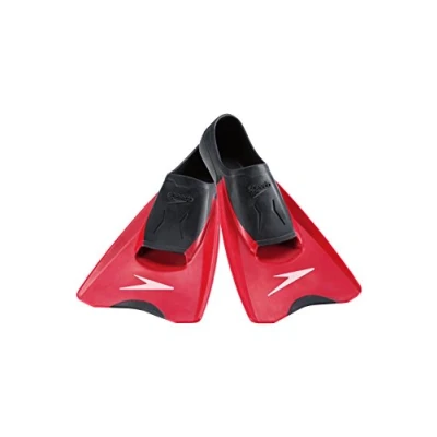 Afbeelding van Speedo unisex volwassen Zwemmen Training Switchblade Fin, Zwart/Rood, M Heren Schoenmaat 7 8 Vrouwen Schoen 9 10 US